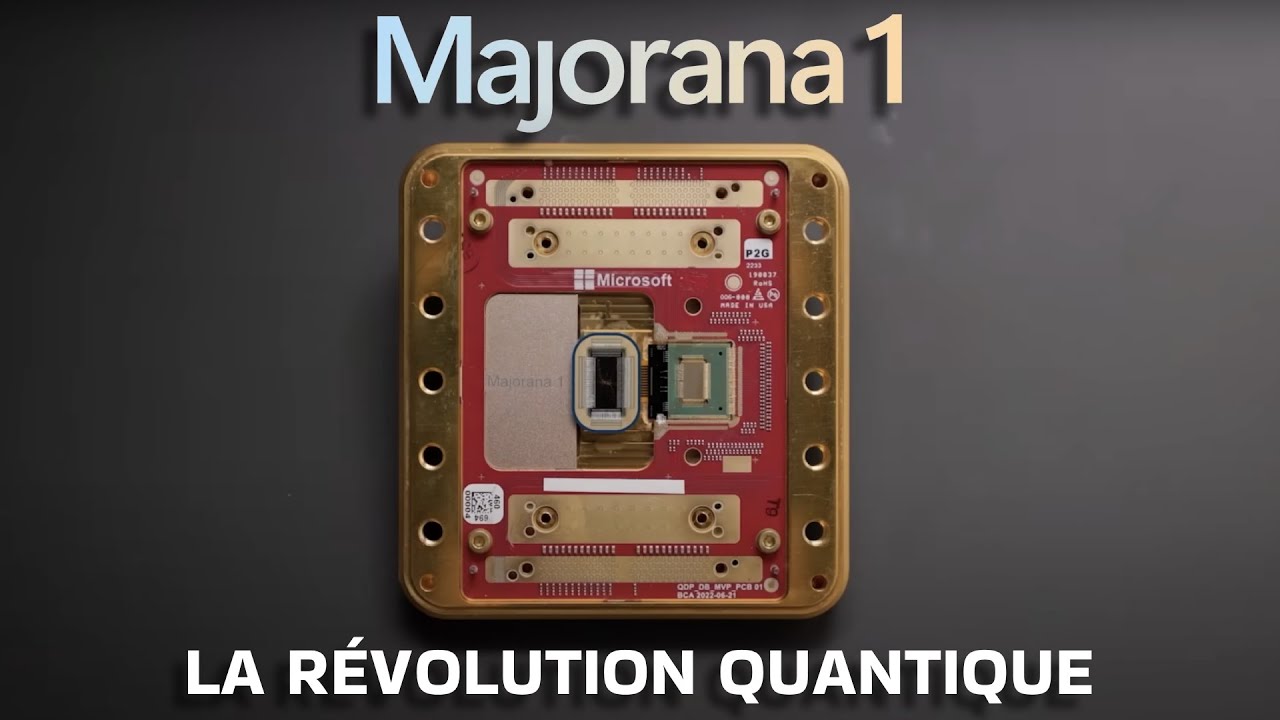 Miniature de la vidéo Majorana 1 sur le processeur quantique de Microsoft